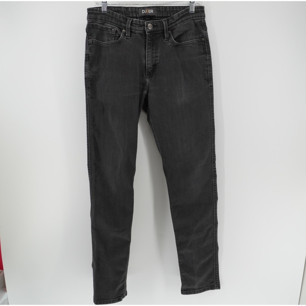 DU/ER Performance Denim Slim Jeans Black MFLS2001 Mens 31x32